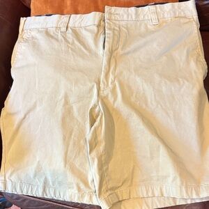 Club Room Beige Flat Front Shorts